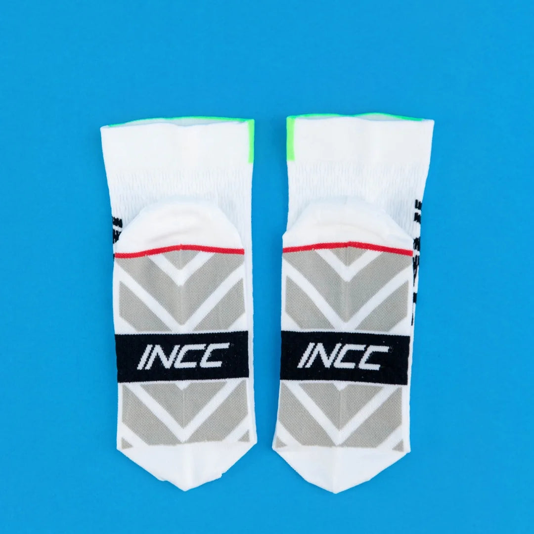 Polyester Nylon Elastane Athletic Cycling Knee High Socks - 6