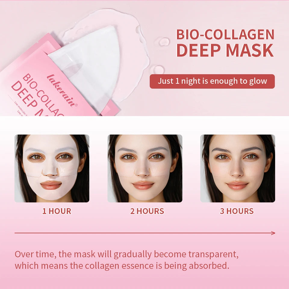 Collagen Skincare Set Deep Nourishment Face Cream and Mask - 12