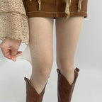 Polyester Elastane Sequin Sheer Pantyhose