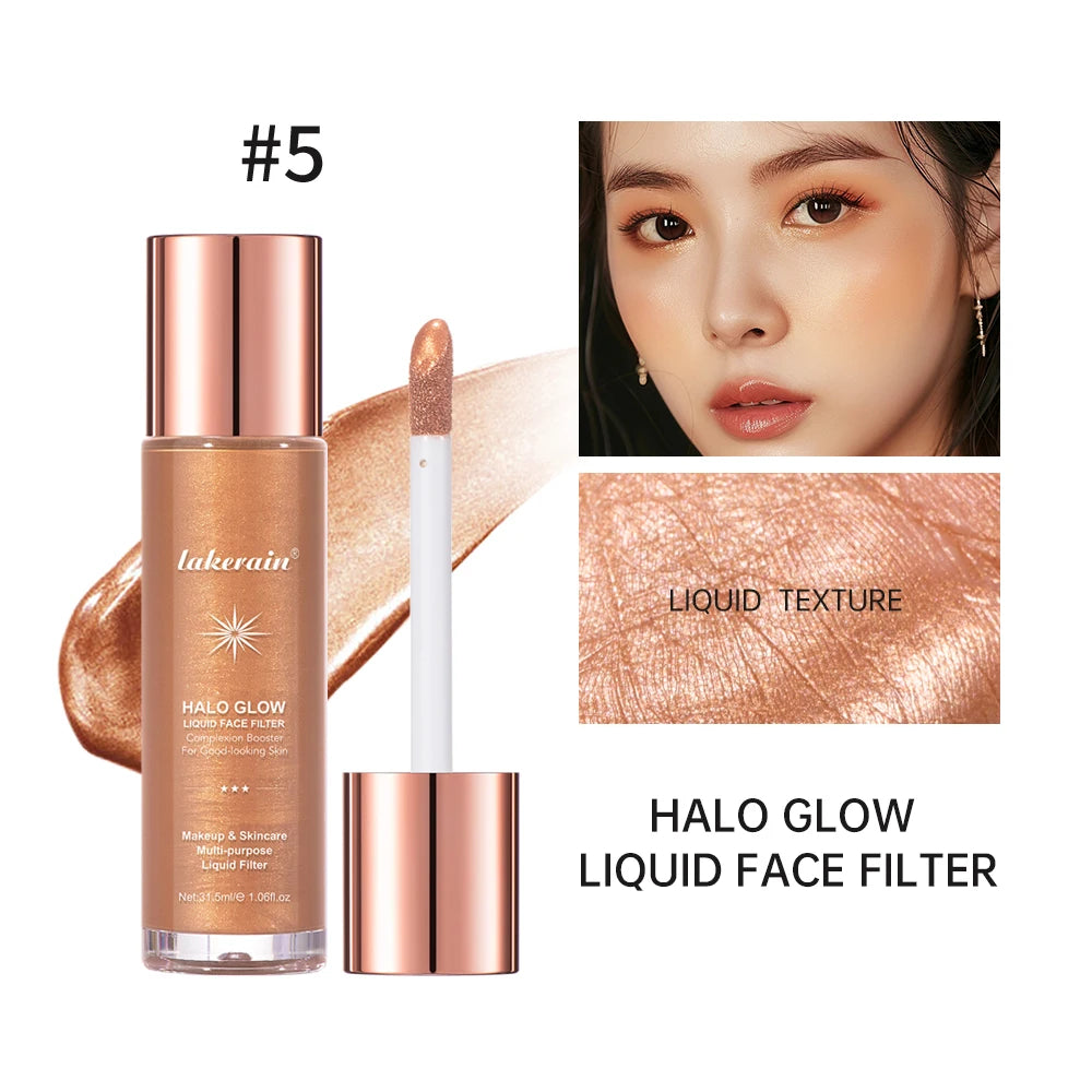 Liquid Face Highlighter Makeup Glow Serum