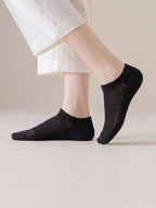 Polyester Elastane Women Crew Socks