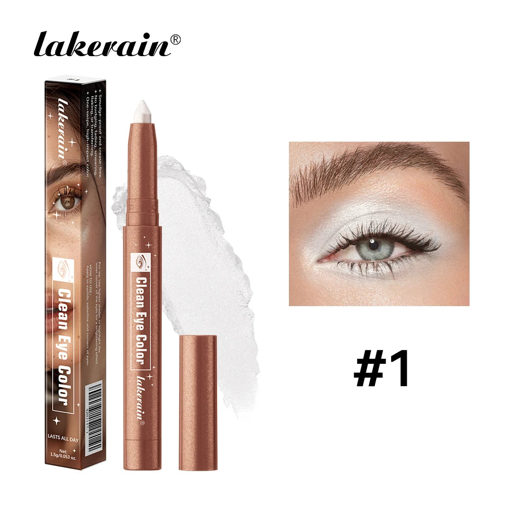 Waterproof Shimmer Eyeshadow Pencil Creamy Stick - 23