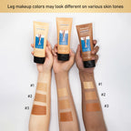 Waterproof Liquid Leg Foundation And Body Concealer With Applicator