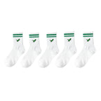 Polyester Elastane Dinosaur Pattern Crew Socks