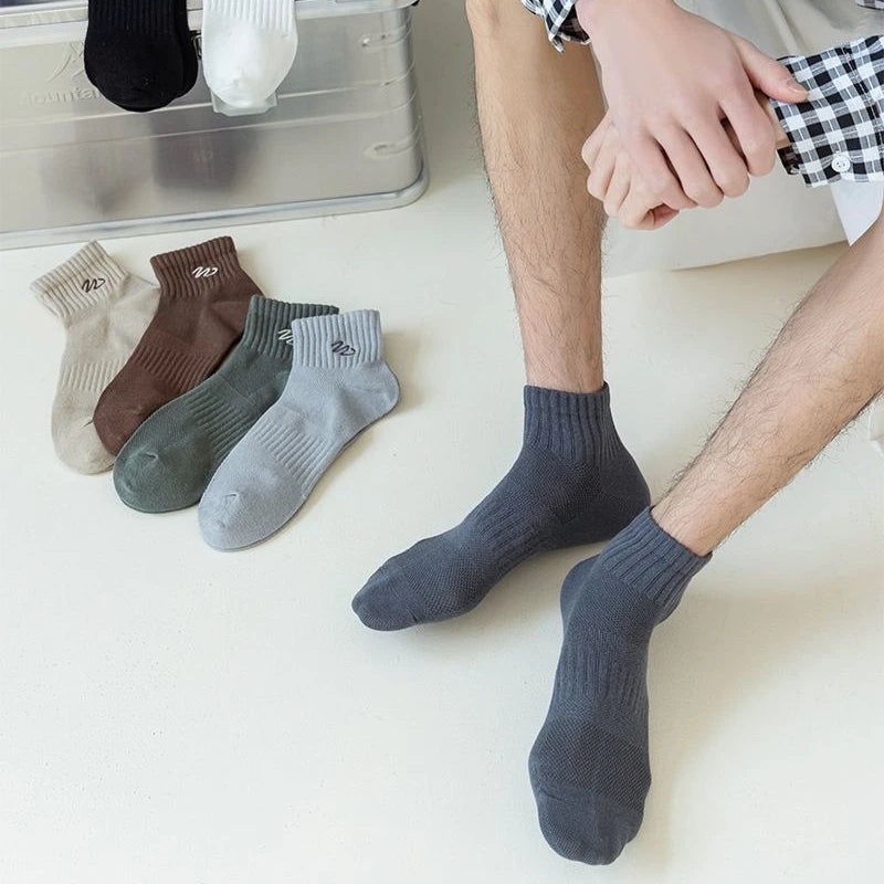 Polyester Elastane Crew Socks Multi Pack - 3
