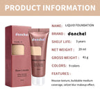 Liquid Foundation Velvet Matte Face Makeup
