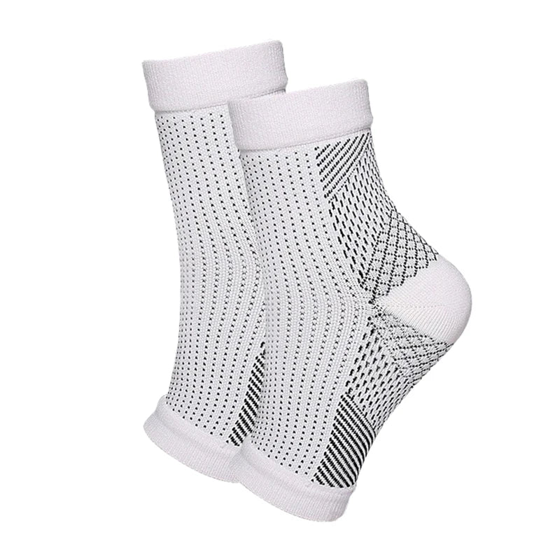 Nylon Spandex Ankle Compression Support Socks - 4
