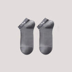 10 Pairs Mens Polyester Elastane Breathable Mesh Ankle Socks