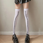 Nylon Knee High Novelty Halloween Stockings