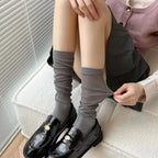 Polyester Blend Knee High Loose Stockings