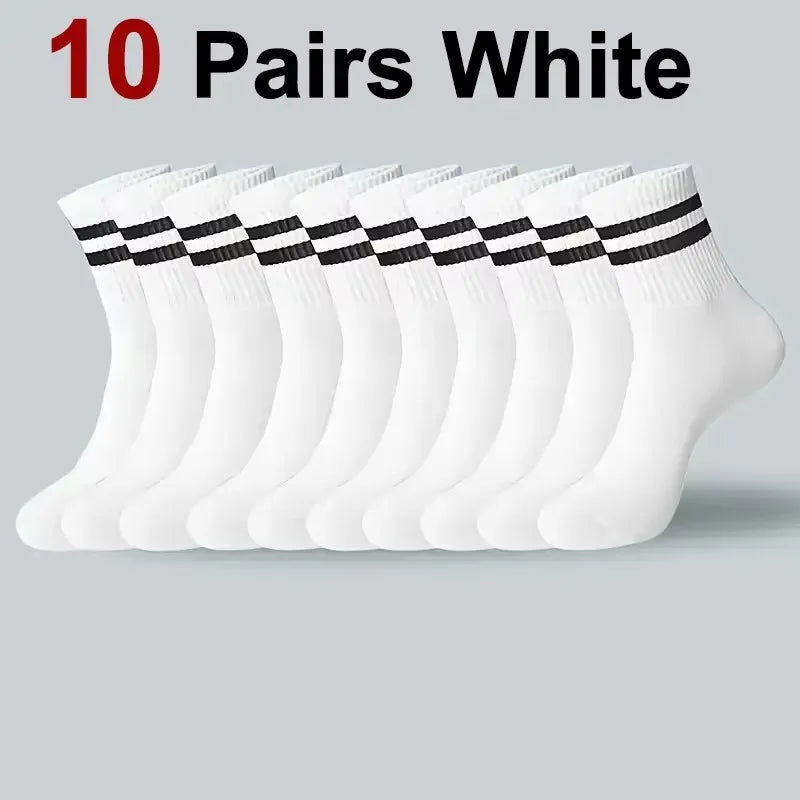 Polyester Elastane Crew Socks Multi Pack