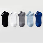 10 Pairs Mens Polyester Elastane Breathable Mesh Ankle Socks