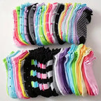 Polyester Elastane Low Cut Casual Ankle Socks Set