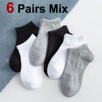 Unisex Cotton Low Cut Casual Socks