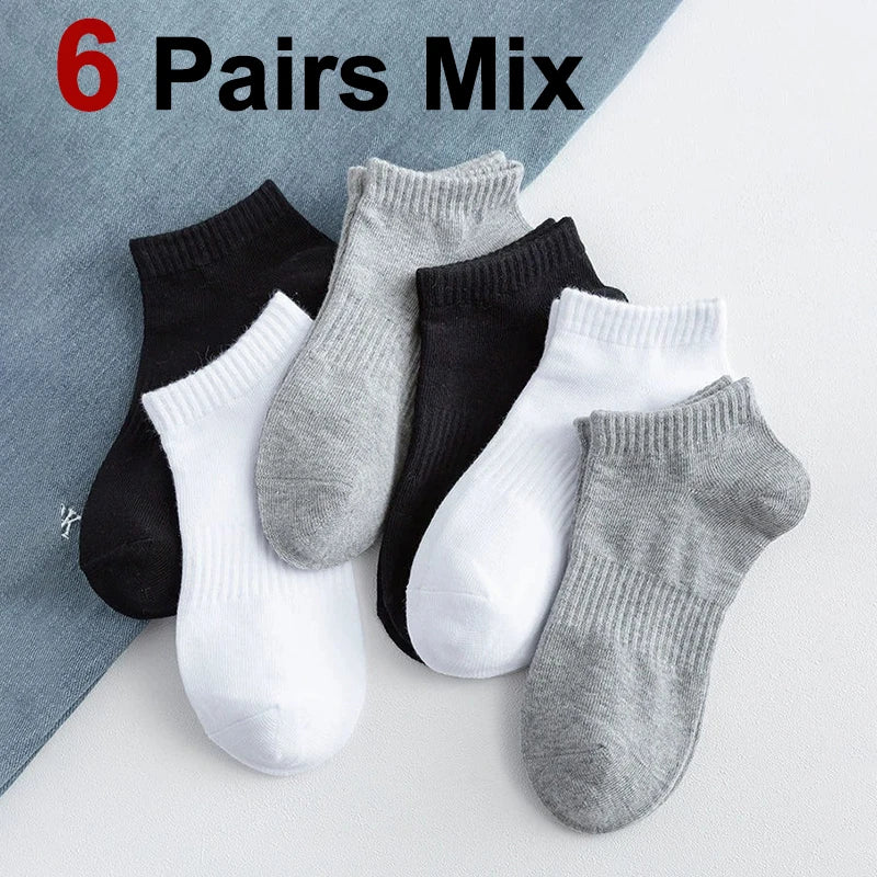 Unisex Cotton Low Cut Casual Socks