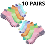 5 Pack Mens Polyester Blend Breathable Ankle Socks