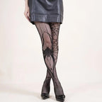 Nylon Elastane Halloween Fishnet Tights Gothic Patterned Stockings
