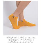 Polyester Low Tube Socks Bear Pattern 10 Pairs