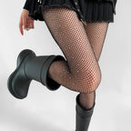 Rhinestone Fishnet Nylon Tights Mesh Pantyhose