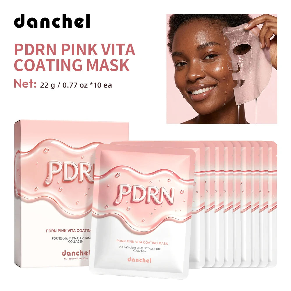 Salmon DNA PDRN Vitamin Gel Sheet Mask 10 Pack