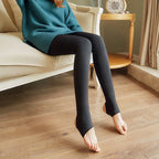 Fleece Lined Translucent Thermal Tights