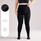 Womens Plus Size Thermal Plush Lined Winter Tights
