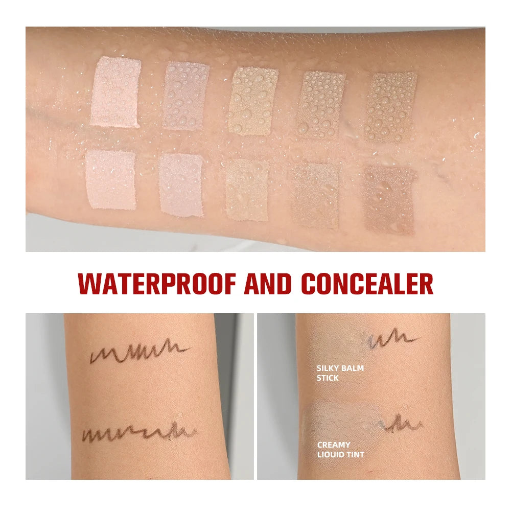 Dual Ended Liquid And Stick Blurring Concealer For Full Face Coverage