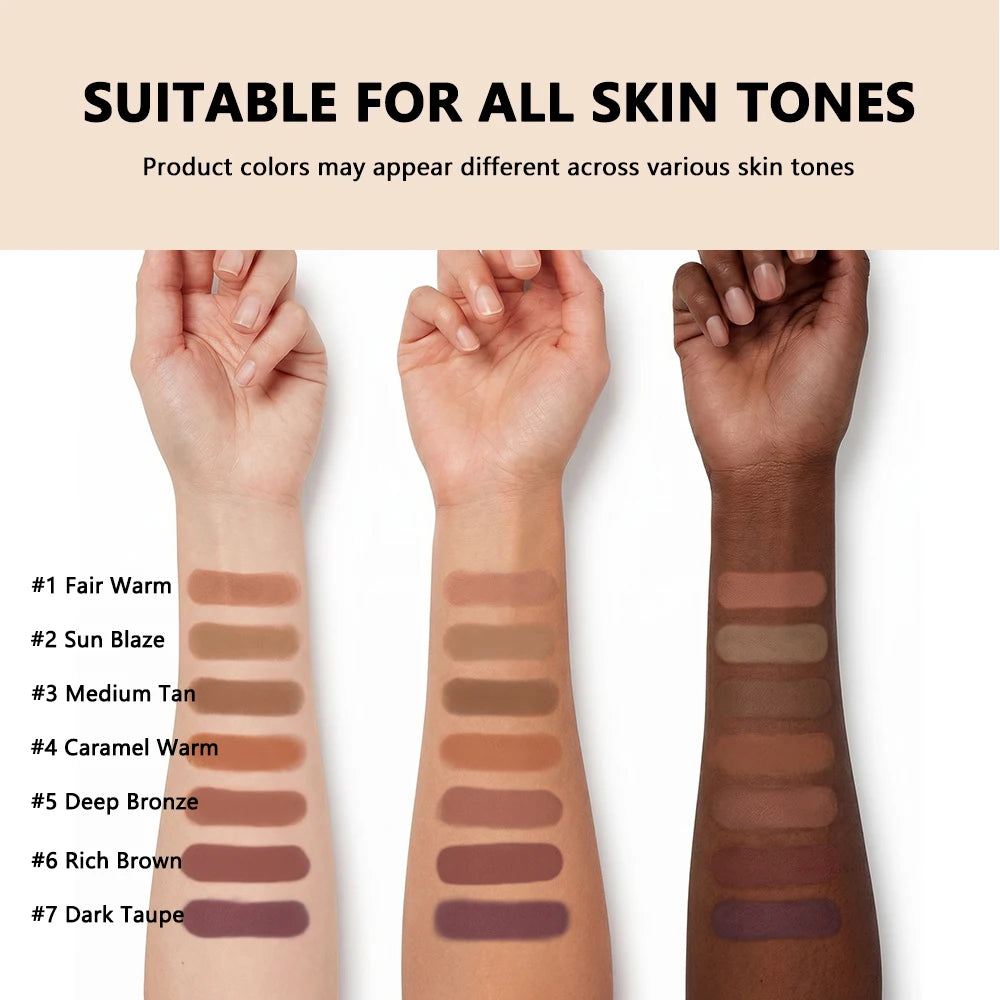 Matte Powder Bronzer Face Contour Makeup