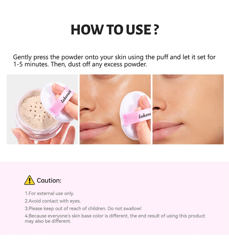 Matte Loose Face Powder for Long Lasting Makeup Setting - 13
