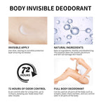 Full Body Deodorant Invisible Cream