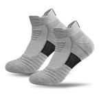 Polyester Elastane Mens Athletic Sports Socks 10 Pairs