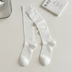 Cotton Blend Breathable Casual Socks For Women