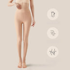Fleece Lined Nylon Elastane Winter Tights