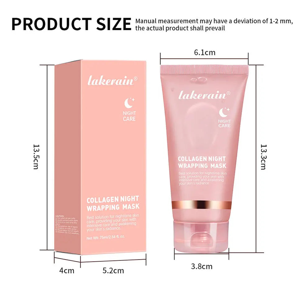 Collagen and Turmeric Peel Off Overnight Facial Mask Duo - 17