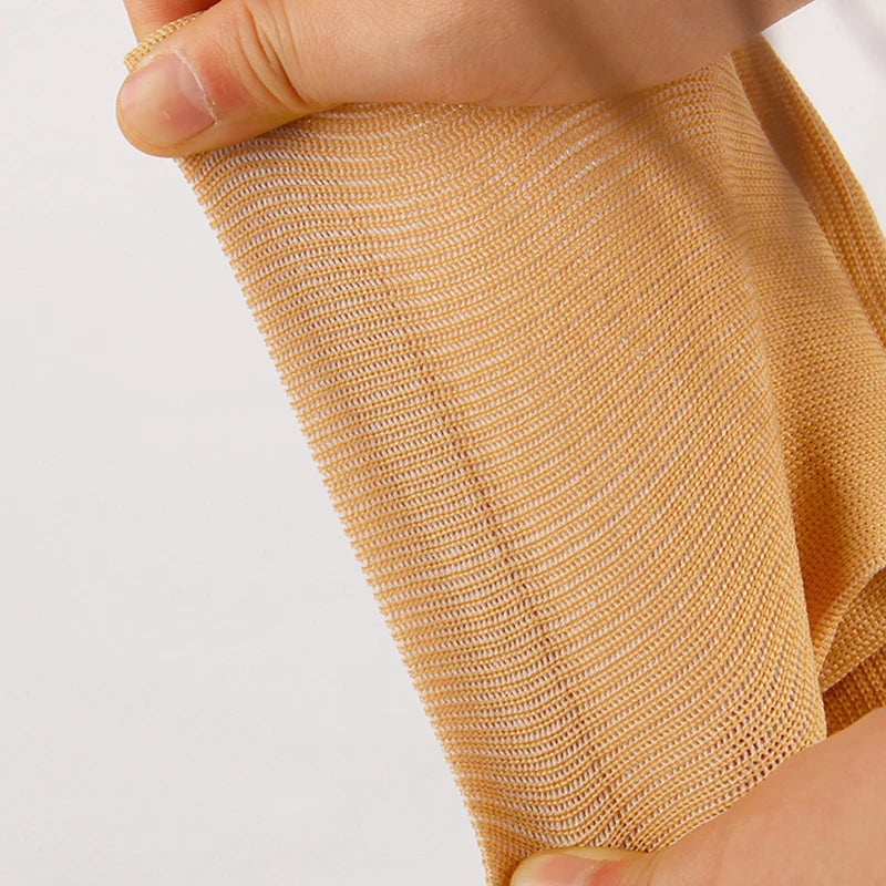Nylon Spandex Elastic Compression Socks High Tube