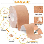 Polyester Adhesive Breast Lift Tape for Body Support
