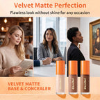 Liquid Foundation and Concealer Velvet Matte Finish