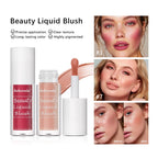 Liquid Blush Face Cheek Tint Waterproof Long Lasting Pigmented Makeup