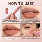 Cushion Tip Lip Cream and Blush Stick
