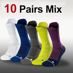 Nylon Spandex Crew Sports Socks for Men