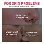 PDRN Niacinamide Milky Facial Toner Hydrating Skincare Lotion