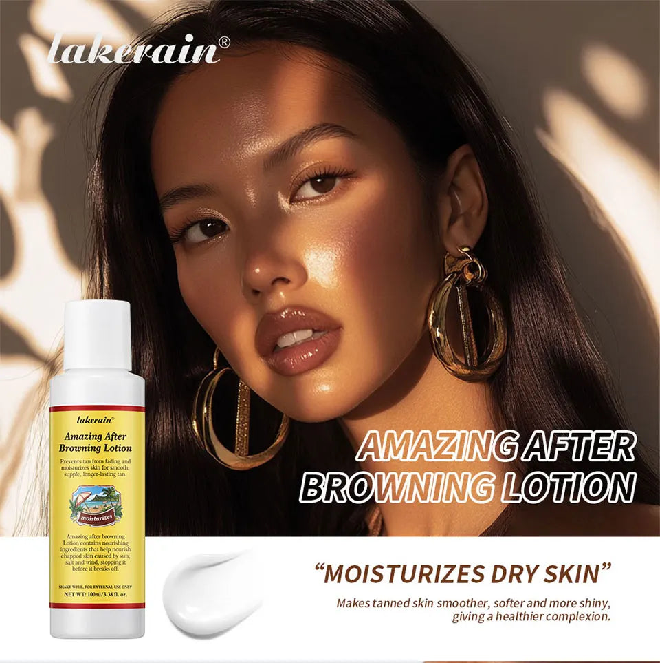 Sunless Tanning Body Lotion Liquid Bronzer