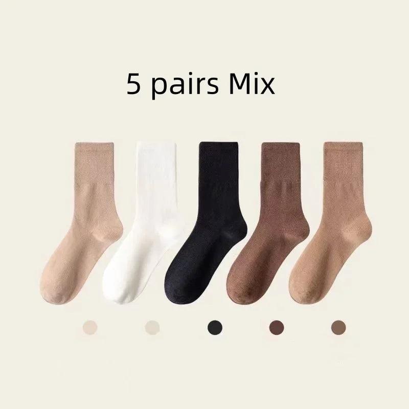 Polyester Elastane Low Tube Socks Set - 16