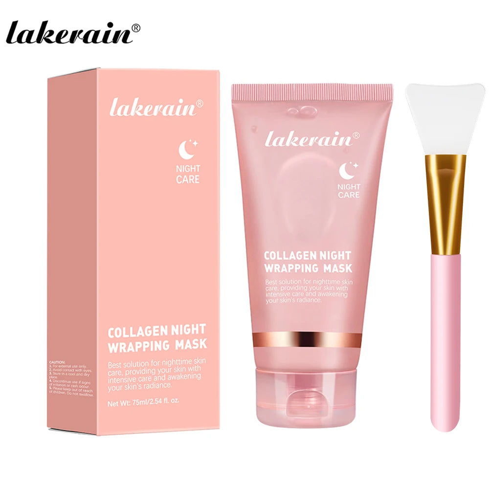 Collagen and Turmeric Peel Off Overnight Facial Mask Duo