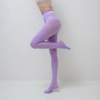 Solid Color Nylon Pantyhose For Women