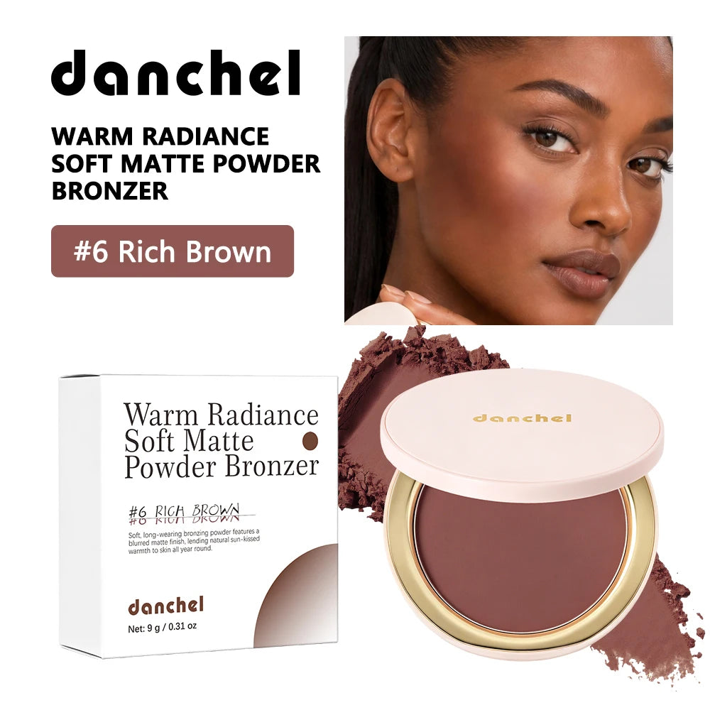 Matte Powder Bronzer Face Contour Makeup - 24