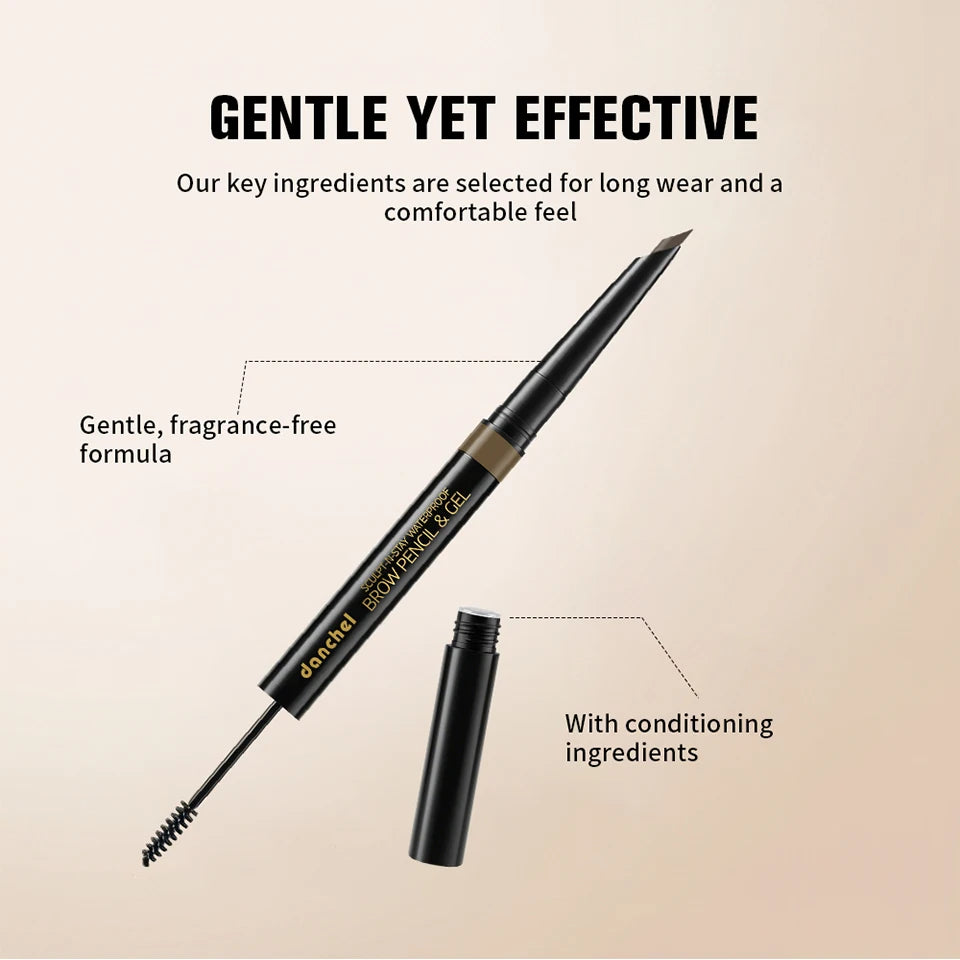 Waterproof Eyebrow Pencil and Sculpting Gel - 11
