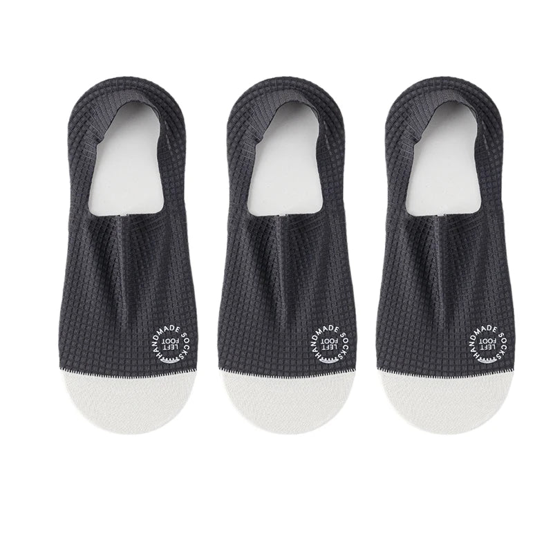 Cotton Blend Low Cut Breathable Invisible Socks