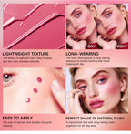 Liquid Blush Face Cheek Tint Waterproof Long Lasting Pigmented Makeup