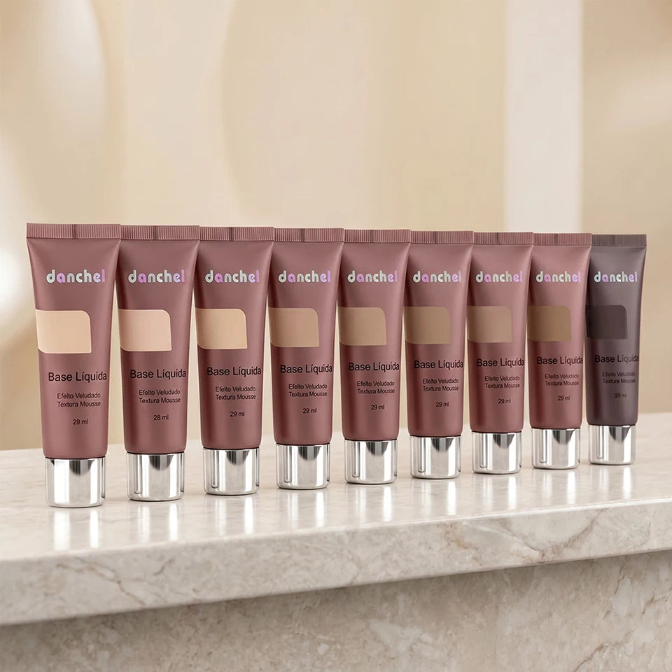 Liquid Foundation Velvet Matte Face Makeup - 19